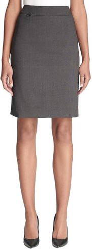 Calvin Klein Womens Heathered قلم رصاص تنورة رمادية 8 in Saudi Arabia