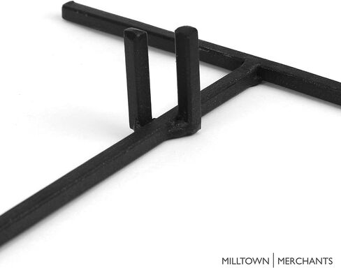 Milltown Merchants™ Metal Display Stand - Great for Displaying Ceramic Tiles, Plaques, and Warm Glass Art Creations - Portable Stand for Trade Show, Office, or Home (3, Large Modern Base Stand) in Saudi Arabia