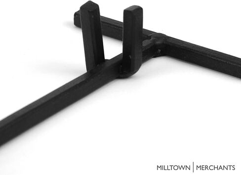 Milltown Merchants™ Metal Display Stand - Great for Displaying Ceramic Tiles, Plaques, and Warm Glass Art Creations - Portable Stand for Trade Show, Office, or Home (3, Large Modern Base Stand) in Saudi Arabia