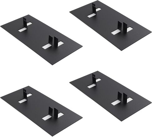 Milltown Merchants™ Metal Display Stand - Great for Displaying Ceramic Tiles, Plaques, and Warm Glass Art Creations - Portable Stand for Trade Show, Office, or Home (3, Large Modern Base Stand) in Saudi Arabia