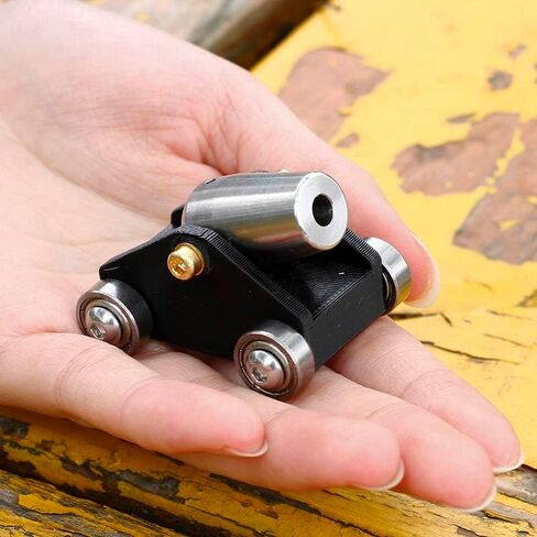 zonzxcv Mini Cannon Model Firecracker Cannon Military Model Kits Stainless Steel Mini Cannon Desktop Decoration Mini Pocket Artillery (Brass) in Saudi Arabia