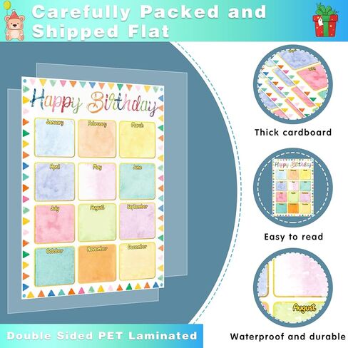 fsaor عيد ميلاد سعيد ملصقات الرسم البياني للفصول الدراسية بوهو ملصقات عيد ميلاد للفصول الدراسية لوحة الإعلانات الزينة عيد ميلاد تقويم عيد ميلاد الرسم البياني للطلاب العودة إلى المدرسة لوازم الهدايا المعلم in Kuwait