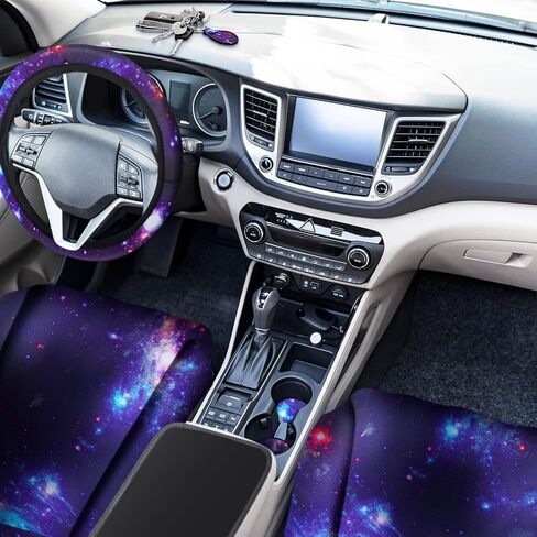 10 PCS GALAXY CAR ACTION STET مجموعة مقعد مقعد المقعد الأمامي. in Kuwait