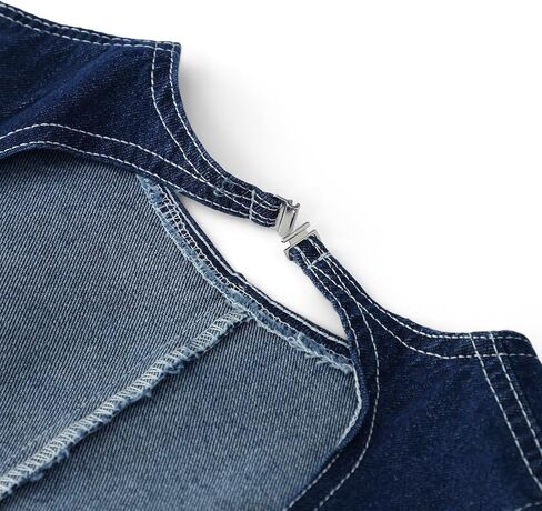 Women Y2k Halter Denim Top Backless Tie Back Slim Fit Jean Vest Sexy Vintage Summer Going Out Tank Tops in Kuwait