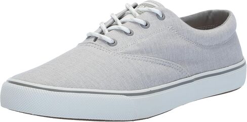 Sperry Men's Striper II CVO SeaCycled Sneaker, Grey Chambray, 15 Wide in Saudi Arabia