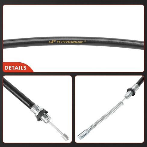 A-Premium Rear Driver and Passenger Side Parking Brake Cable Assembly Compatible with Ford Models: Explorer 2005, Explorer Sport 2002-2003, Explorer Sport Trac 2003, 2-PC Set - Replace# 3L2Z2A635AA in Saudi Arabia