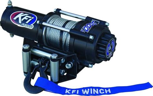 KFI Combo Kit - A2000 Winch & 100505 Winch Mount Compatible/Replacement for 2000-2006 Honda Rancher 350 TRX350FE 4x4 ES in Saudi Arabia