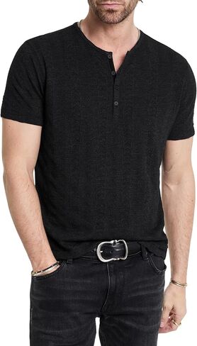 John Varvatos Men's Madoc Henley in Saudi Arabia