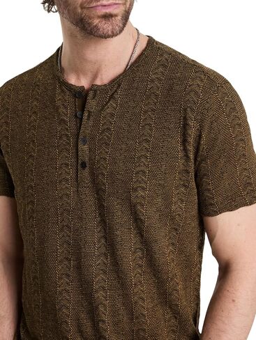 John Varvatos Men's Madoc Henley in Saudi Arabia