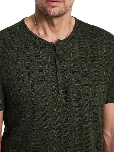 John Varvatos Men's Madoc Henley in Saudi Arabia