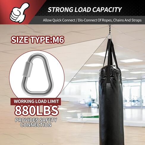 1.9 Inch Delta Quick Links 3/16 Inch 316 Stainless Steel Triangle Locking Quick Connector, M5 Quick Link Chain Heavy Duty Durable Chain Connector - 4 Pack, 700lbs Capacity in Saudi Arabia