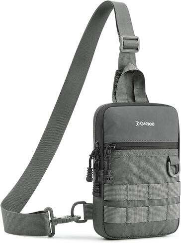 G4Free Small Crossbody Sling Bag, Mini Tactical Chest Bag Waterproof EDC Shoulder Bag for Men Women in Kuwait