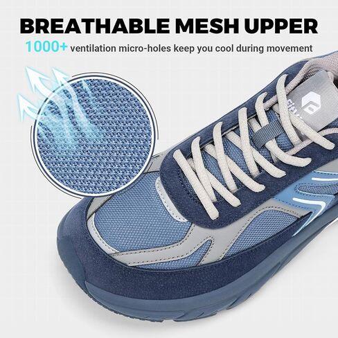 FitVille Extra Wide Shoes for Men, Wide Walking Shoes Wide Width Casual Sneakers Comfortable Orthopedic Shoe Arch Support for Plantar Fasciitis Neuropathy - Rebound NEO V5 in Saudi Arabia