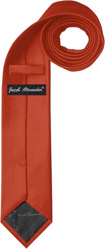 Jacob Alexander Solid Color Boy's Regular Tie and Hanky Set in Saudi Arabia