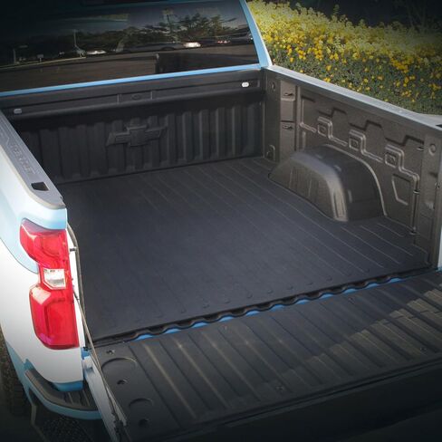 Westin 50-6465 Truck Bed Mat fits 2019-2025 Silverado Sierra 1500 5'75" Bed Black Rubber in Saudi Arabia