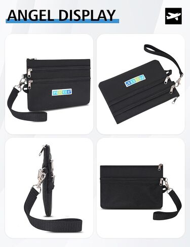 Peices Pack of 2 World Travel Essentials Currency and Passport Cash Cards Holder RFID محفظة حظر in Saudi Arabia