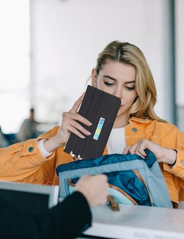 Peices Pack of 2 World Travel Essentials Currency and Passport Cash Cards Holder RFID محفظة حظر in Saudi Arabia