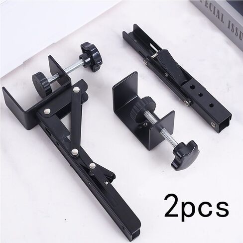 Desk Extender Support Bracket Desktop Extension Board Stand PC Keyboard Holder Arm Rest Tray Extension Plate Support Rack for Desk, 1 Set in Saudi Arabia