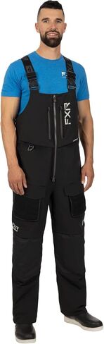 FXR Men Vapor Pro Bib Pant 2025 (Black - Medium) in Saudi Arabia