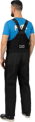 FXR Men Vapor Pro Bib Pant 2025 (Black - Medium) in Saudi Arabia