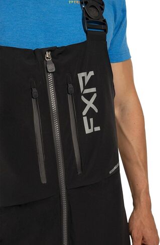 FXR Men Vapor Pro Bib Pant 2025 (Black - Medium) in Saudi Arabia