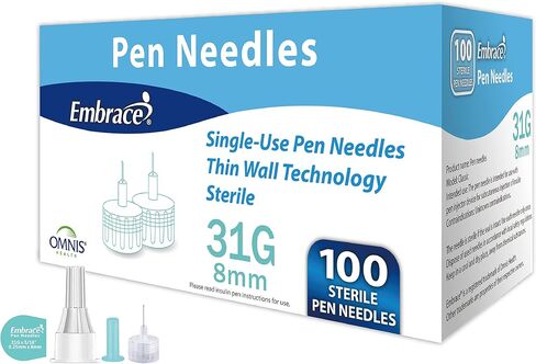Embrace Insulin Pen Needles (32G 4mm) in Saudi Arabia