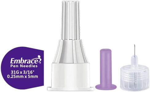 Embrace Insulin Pen Needles (32G 4mm) in Saudi Arabia