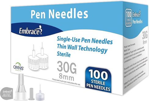Embrace Insulin Pen Needles (32G 4mm) in Saudi Arabia