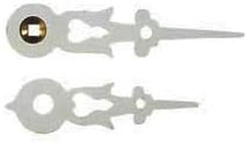 Cuckoo Clock Hands 42mm (1 3/4") White in Saudi Arabia
