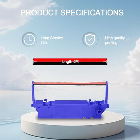 24-Packs SP700 Printer Ribbon Black and Red Replacement for Star RC700 SP700 SP712 SP712R SP717 SP742R SP747 SP740(24-Pack,Black and Red) in Kuwait