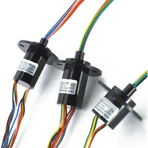 1pc حلقة الانزلاق OD22MM 8 أسلاك 5A دوار المفصل البعد الصغير in Kuwait