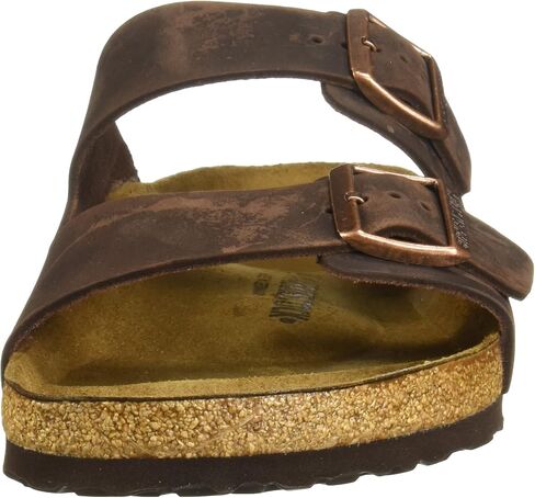Birkenstock Arizona Leather Sandal - Men's Habana Oiled Leather, 46.0 in Saudi Arabia