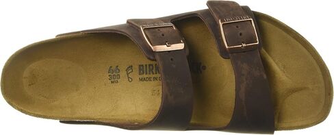 Birkenstock Arizona Leather Sandal - Men's Habana Oiled Leather, 46.0 in Saudi Arabia