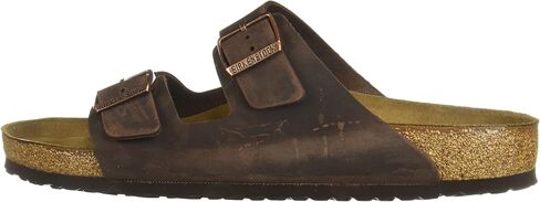 Birkenstock Arizona Leather Sandal - Men's Habana Oiled Leather, 46.0 in Saudi Arabia