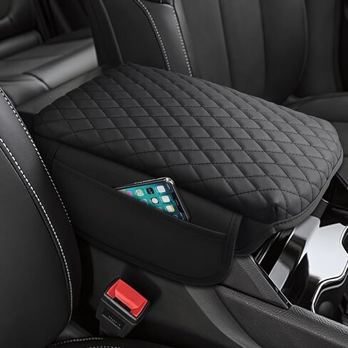 مخصص لغطاء وحدة التحكم المركزية Jeep Grand Cherokee WL 2022-2024 2025 2026 ملحقات ذراع الأذرع مركز وحدة التحكم PU PU LEATHER LEATH in Saudi Arabia