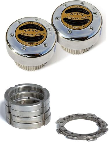 Warn 38826 32721 Premium Locking Hub and Locking Hub Spindle Nut Conversion Bundle in Saudi Arabia