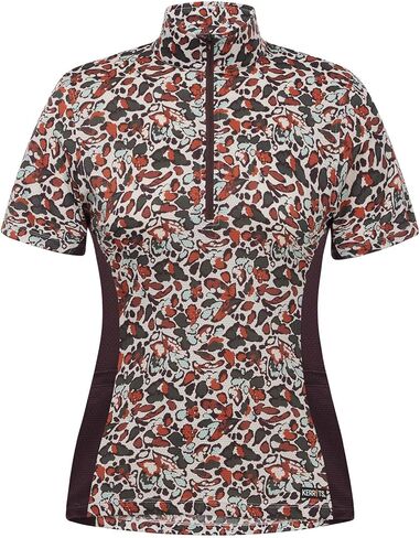 Kerrits Women's Breeze Ice Fil Short Sleeve Horse Riding Shirt – Ultra-Lightweight Cooling Equestrian Top, Great for Summer in Saudi Arabia