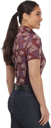 Kerrits Women's Breeze Ice Fil Short Sleeve Horse Riding Shirt – Ultra-Lightweight Cooling Equestrian Top, Great for Summer in Saudi Arabia