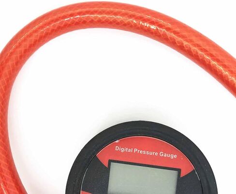 مقياس تضخيم ضغط الإطارات الرقمية الإطارات المقياس 0-150 PSI اختبار الضغط العالمي لضغط الإطارات المحمولة للدراجات النارية RV SUV in Kuwait