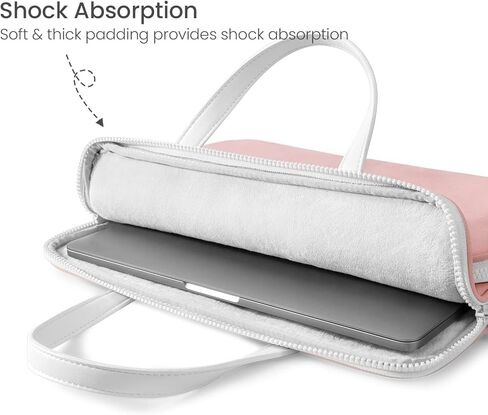 حقيبة حمل كمبيوتر محمول واقية من Tomtoc لجهاز MacBook Air M2/A2941 الجديد مقاس 15 بوصة 2023،16 بوصة MacBook Pro M3/M2/M1 Pro/Max A2991 A2780 A2485 2023، Dell XPS 15 Plus، حقيبة ملحقات الكمبيوتر المحمول المقاومة للماء in Kuwait