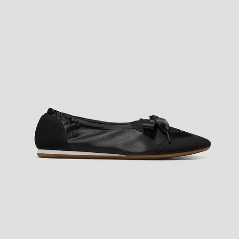 Viviaia yanka مستديرة القدم الرياضية الباليه الدانتيل الساتان شقق sneakerina in Kuwait