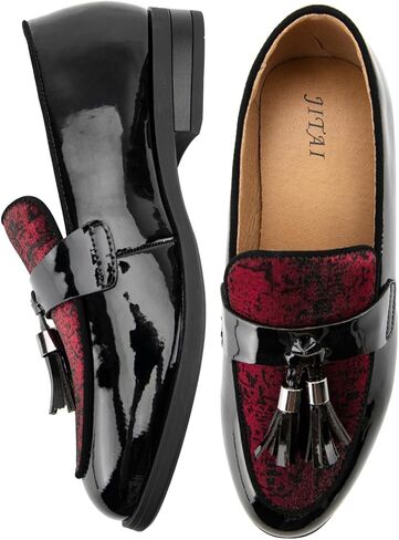 JITAI Boys Slip-On Leather Loafers - Luxury Dress, Casual & Tuxedo Shoes for Boys in Saudi Arabia