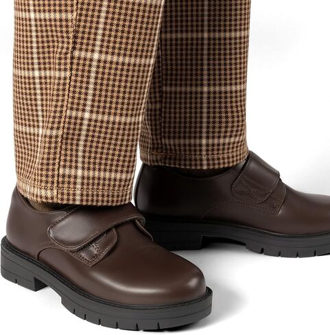 DREAM PAIRS Boys Dress Shoes Slip-On Loafers Casual Flat Shoes (Toddler/Little Kid/Big Kid) in Saudi Arabia