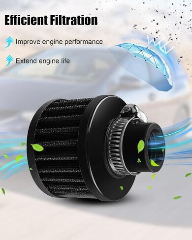 18mm Valve Cover Breather Filter Fit for Honda Civic Integra RSX K-swap K20 K20A K20Z K24 K-SERIES Eg Ek Dc2 civic RSX K-swap K20 K20A K24 in Saudi Arabia