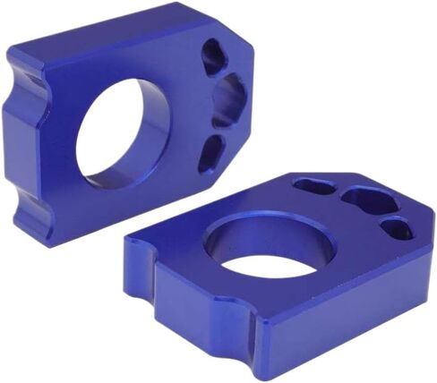 Rear Chain Adjuster Axle Block Compatible With YZ125 YZ250 2002-2022 YZ250F YZ450F YZ250X YZ250FX WR250F WR450F WR250R WR250X Dirt Bike Models in Saudi Arabia