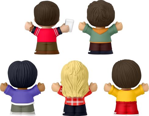 Little People Collector The Big Bang Theory TV Show Special Edition Set in a Display Box for Adults & Fans, 5 Figures​ in Kuwait