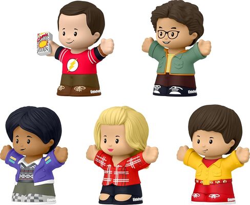 Little People Collector The Big Bang Theory TV Show Special Edition Set in a Display Box for Adults & Fans, 5 Figures​ in Kuwait