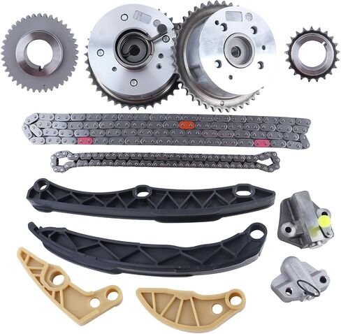 90738S Engine Timing Chain Kit VVT Sprocket Set Fit 2011-2020 Ford F150 Edge Expedition Explorer Mustang Taurus Transit；Lincoln MKX Mark Nautilus Navigator 3.3L/3.5L/3.7L OE#AT4Z6L266B in Saudi Arabia