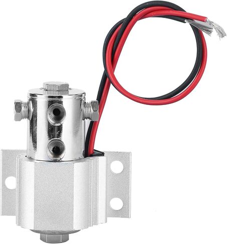 Front Brake Line Lock Kit Heavy Duty Roll Control Hill Holder Electric Stainless Steel Aluminum Fit 1/8 27 NPT (Silver) in Saudi Arabia