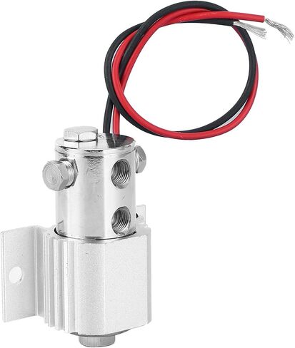 Front Brake Line Lock Kit Heavy Duty Roll Control Hill Holder Electric Stainless Steel Aluminum Fit 1/8 27 NPT (Silver) in Saudi Arabia